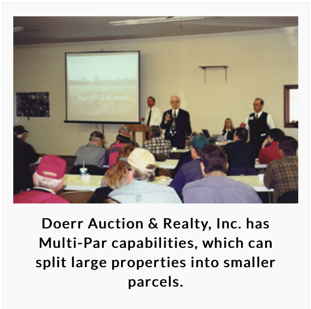 Real Estate Auctions Doerr Auction and Realty